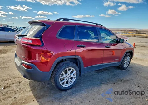 2016 Jeep Cherokee Sport from USA, damaged, VIN 1C4PJLAB6GW207657